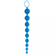 Анальные шарики синий