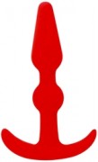 Анальные пробки красные