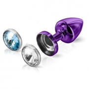 Анальные пробки фиолетовые