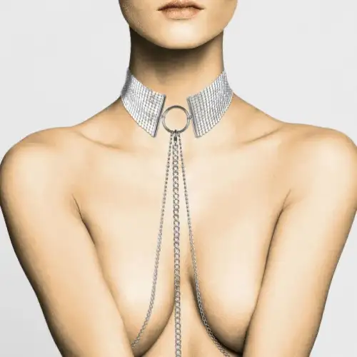 Украшение Bijoux Indiscrets Desir Metallique Collar - Silver photo 1
