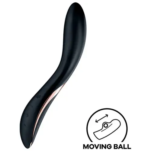 Вибратор с жемчужной стимуляцией точки G Satisfyer Rrrolling Explosion Black photo 1