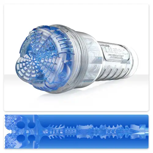 Мастурбатор Fleshlight Turbo Core Blue Ice, оральный секс (глубокое горло) photo 1