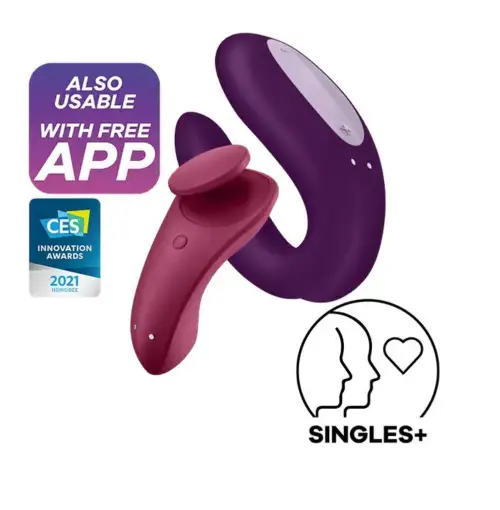 Набор Satisfyer Partner Box 1 (вибратор для пар Double Joy + вибратор в трусики Sexy Secret) photo 1