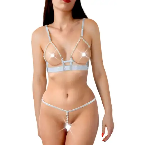 Сексуальный набор белья Art of Sex - Sweet Angel, размер XS-M, цвет белый photo 1