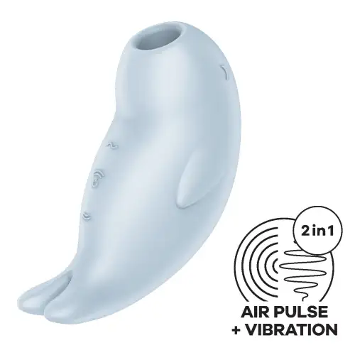 Вакуумный клиторальный стимулятор с вибрацией Satisfyer Seal You Soon photo 1