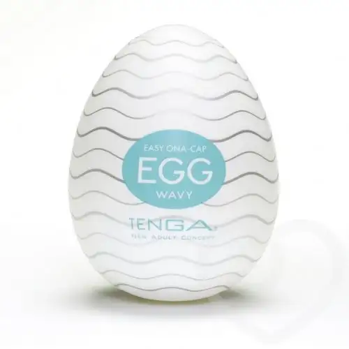 Мастурбатор Tenga Egg Wavy (Волнистый) photo 1