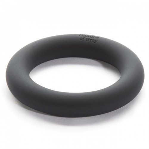 Эрекционное кольцо Fifty Shades of Grey, A Perfect O Silicone Cock Ring photo 1