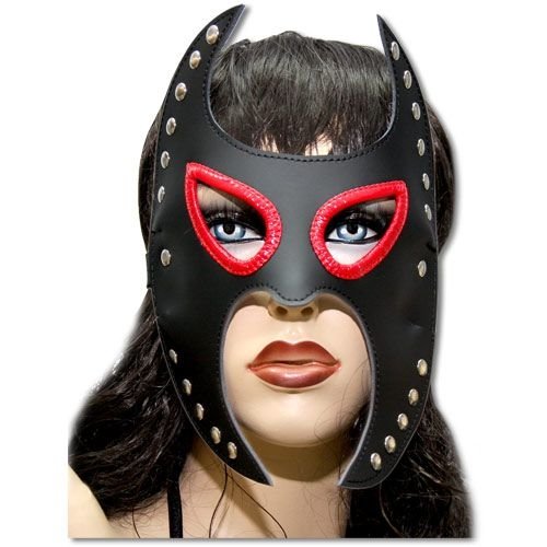 Маска красно-черная photo 1