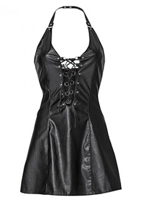 Короткое кожаное платье Avanza, размер S photo 1