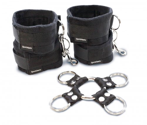 Набор для фиксации рук и ног Sportsheets Hog Tie & Cuff Set photo 1