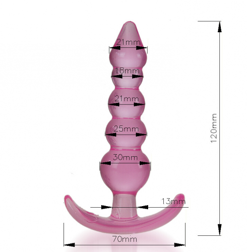 Анальная пробка из силикона photo 1