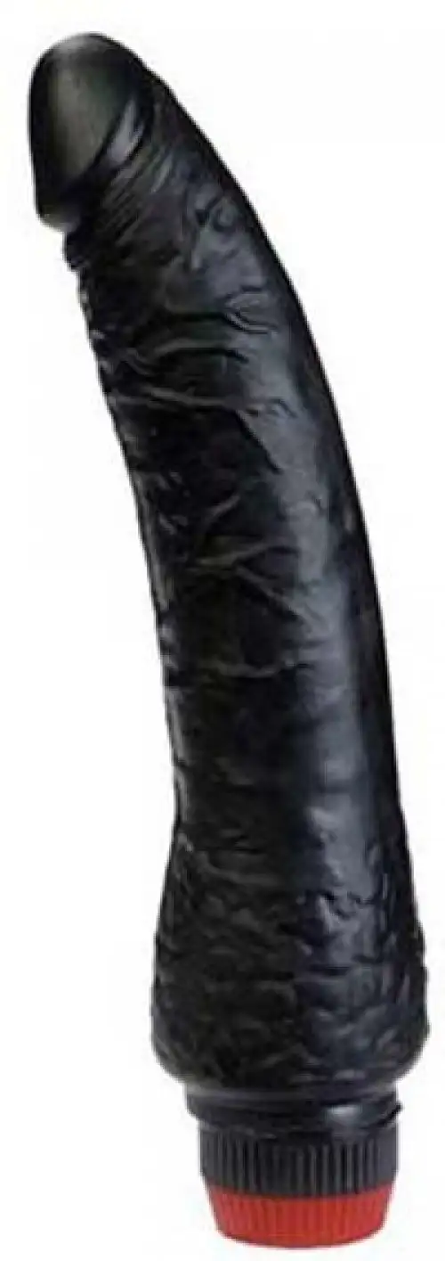 Вибратор гелевый (черный) photo 1