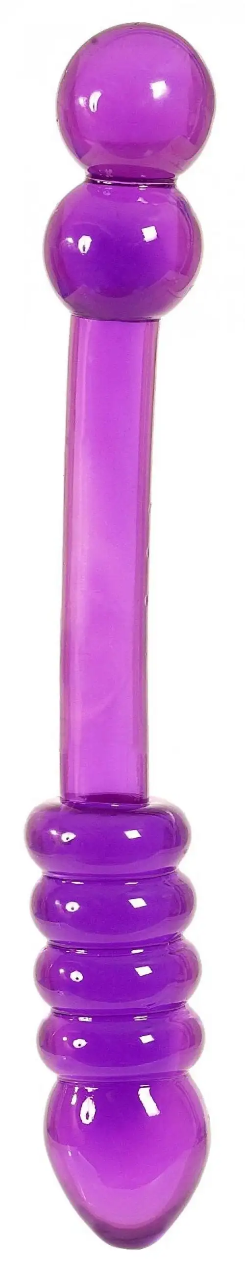 Стимулятор вагинально-анальный DOUBLE TROUBLE (25см) photo 1