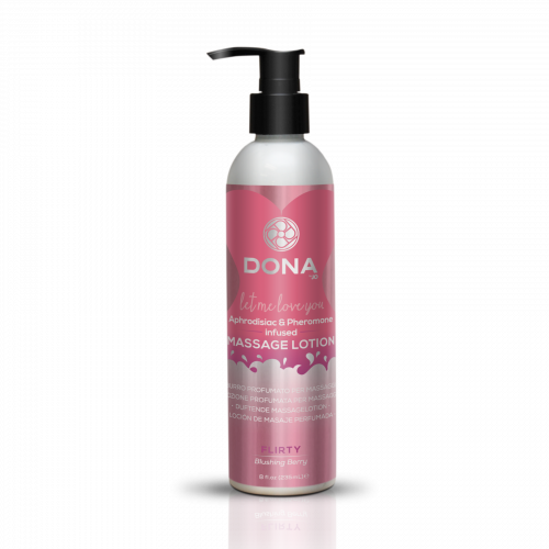 Массажный лосьон DONA Flirty - Blushing Berry (235 мл) photo 1