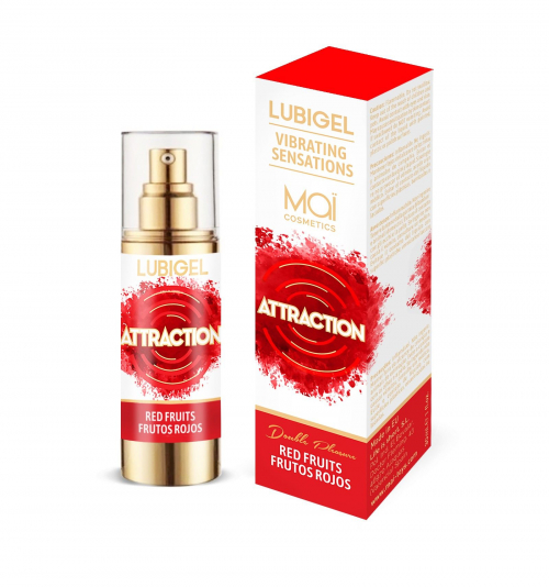 Жидкий вибратор MAI Lubigel Red Fruits (30 мл) photo 1