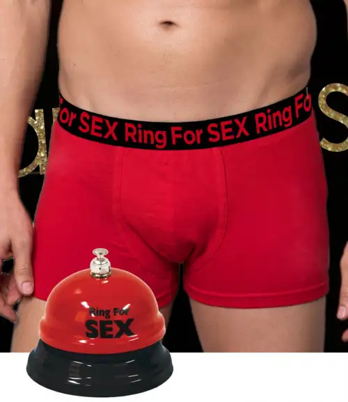 Admas эротический комплект боксеры и звонок для секса, L photo 1