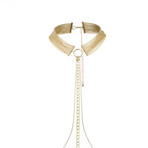 Украшение-ошейник Bijoux Indiscrets MAGNIFIQUE Collar - Gold photo 1