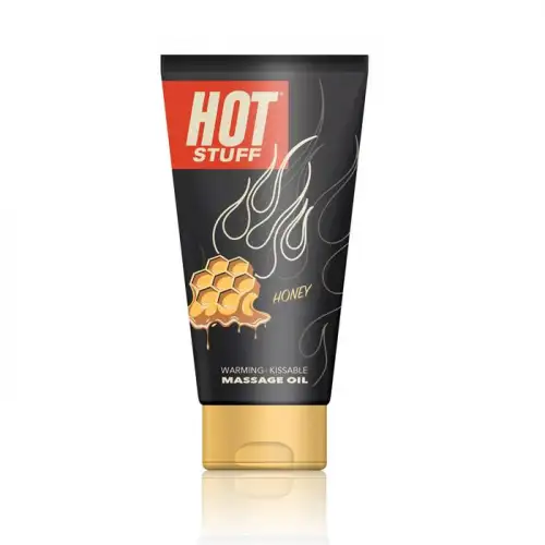 Topco Sales Hot Stuff Warming Oil honey - массажное масло на водной основе с ароматом меда, 177 мл photo 1