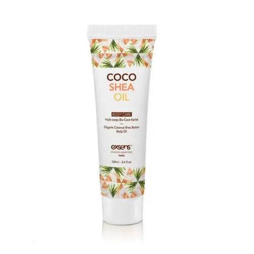 Органическое кокосовое масло Карите (Ши) для тела EXSENS Coco Shea Oil 100 мл photo 1