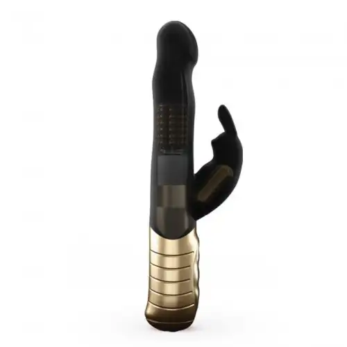 Вибратор-кролик Dorcel Baby Rabbit Gold 2.0 с жемчужным массажем и вращающейся головкой photo 1