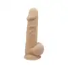 Фаллоимитатор с вибрацией SilexD Norman Vibro Flesh (Model 1 size 8,5in) + LRS, диаметр 5 см photo 2