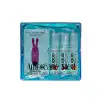 Набор из 3-х вкусов стимулирующего лубриканта Amoreane Med (3х10мл) и вибропули Adrien Lastic Pink photo 3