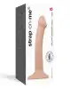 Насадка для страпона Strap-On-Me Dual Density Dildo Flesh S, диаметр 2,7см, двухслойная, гибкая photo 4