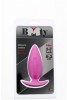 Анальная пробка BOOTYFUL SMALL 3.7INCH, розовая photo 2