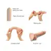 Реалистичный фаллоимитатор Strap-On-Me Sliding Skin Realistic Dildo Vanille - S, эффект подвижной  photo 2