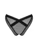 Кружевные трусики с заниженной талией Obsessive Estiqua panties XS/S, black photo 4