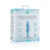 Стеклянная анальная пробка с внутренней спиралью Gildo Glass Buttplug No. 23 photo 5
