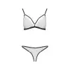 Комплект белья ORIHIME SET white XXL/XXXL - Passion: стрэпы: лиф и трусики photo 3