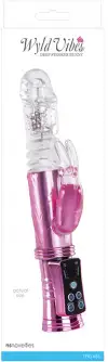 Вибромассажер WYLD VIBES BUNNY, PINK photo 2