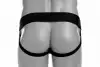Tom of Finland Leather Jock Strap - трусы мужские photo 4