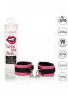 CalExotics Tickle Me Pink Universal Cuffs - универсальные дизайнерские наручники photo 3