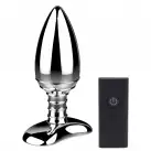 Алюминиевая анальная пробка с вибрацией и дистанционным управлением Nexus Cestos photo 1