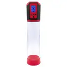Автоматическая вакуумная помпа Men Powerup Passion Pump Red, LED-табло, перезаряжаемая, 8 режимов photo 1