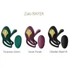 Смартэрекционное кольцо Zalo — BAYEK Velvet Purple, двойное с вводимой частью, пульт ДУ photo 8