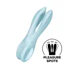 Клиторальный вибратор Satisfyer Threesome 1 Light Blue photo 1