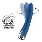 Вибратор Satisfyer Spinning Vibe 1 Blue photo 1