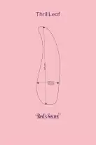 Вибратор-язычок FairyGasm ThrillLeaf blue photo 3