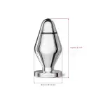 Металлическая анальная пробка Mystim Big John для электростимулятора, диаметр 6,5 см photo 4