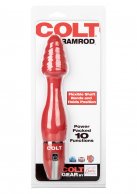 Анальный вибратор с 10 функциями Colt Ramrod Red photo 2