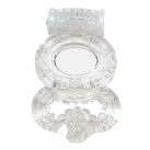 Эрекционное кольцо с вибрацией Climax Gems Crystal Ring photo 1