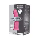 Фаллоимитатор SilexD Robby Pink Glow in the dark, двухслойный, силикон+Silexpan, диаметр 3,5см photo 2
