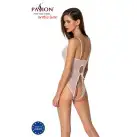 Боди с ажурным декором и открытым шагом Ursula Body white XXL/XXXL — Passion photo 2