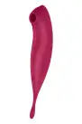 Смарт-вибратор для клитора с вакуумной стимуляцией Satisfyer Twirling Pro+ dark red photo 2