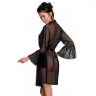 Воздушный пеньюар LOVELIA PEIGNOIR black XXL/XXXL - Passion photo 2