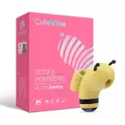 Вакуумный стимулятор с микротоками CuteVibe Beebe Yellow, на палец photo 5