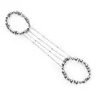 Сексуальное украшение на пенис и машонку Art of Sex - Jerome, Серебро photo 3